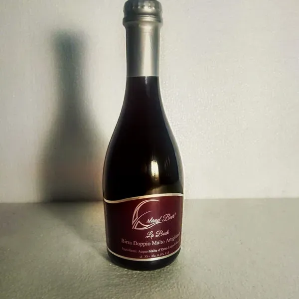 Erland Beer La Bock birra bottiglia 33 cl ambrata