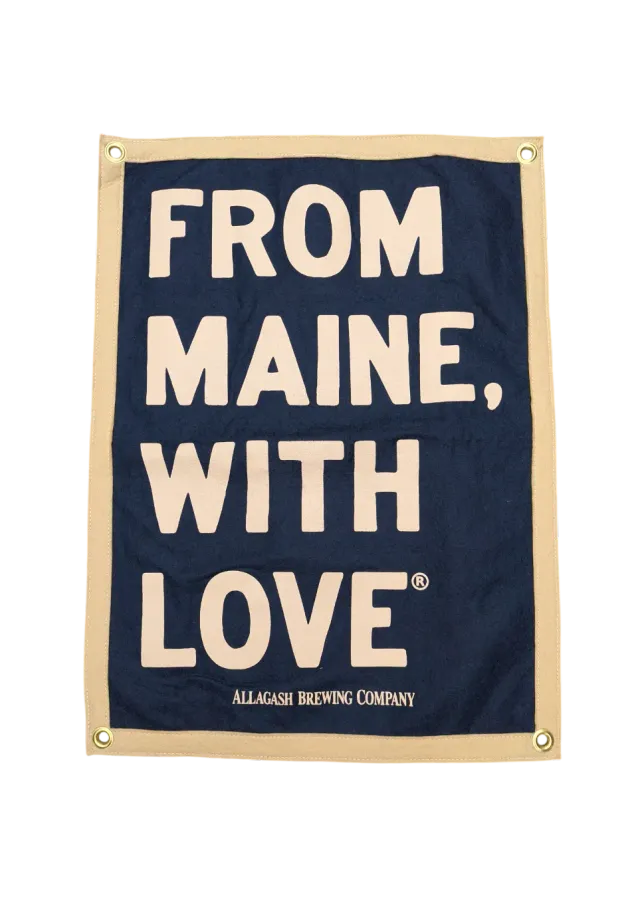 Allagash Oxford Pennant Camp Flags gagliardetti