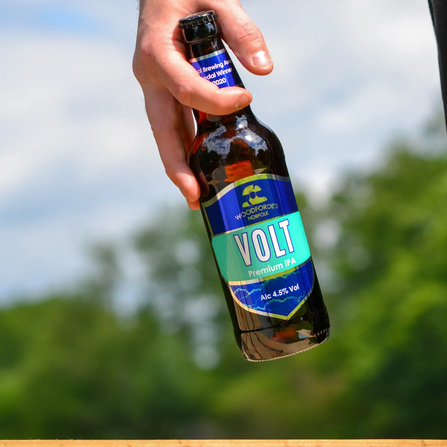 Woodforde's Volt IPA birra bottiglia 4,5% agrumata