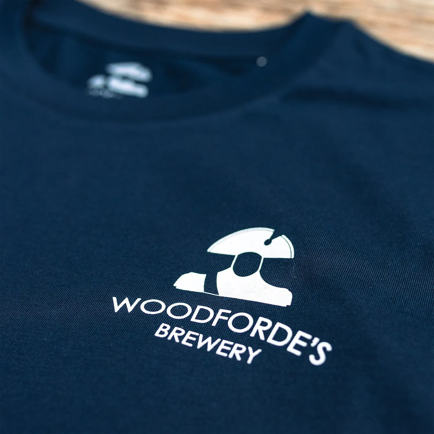 Woodforde's Volt maglietta cotone bio unisex nera
