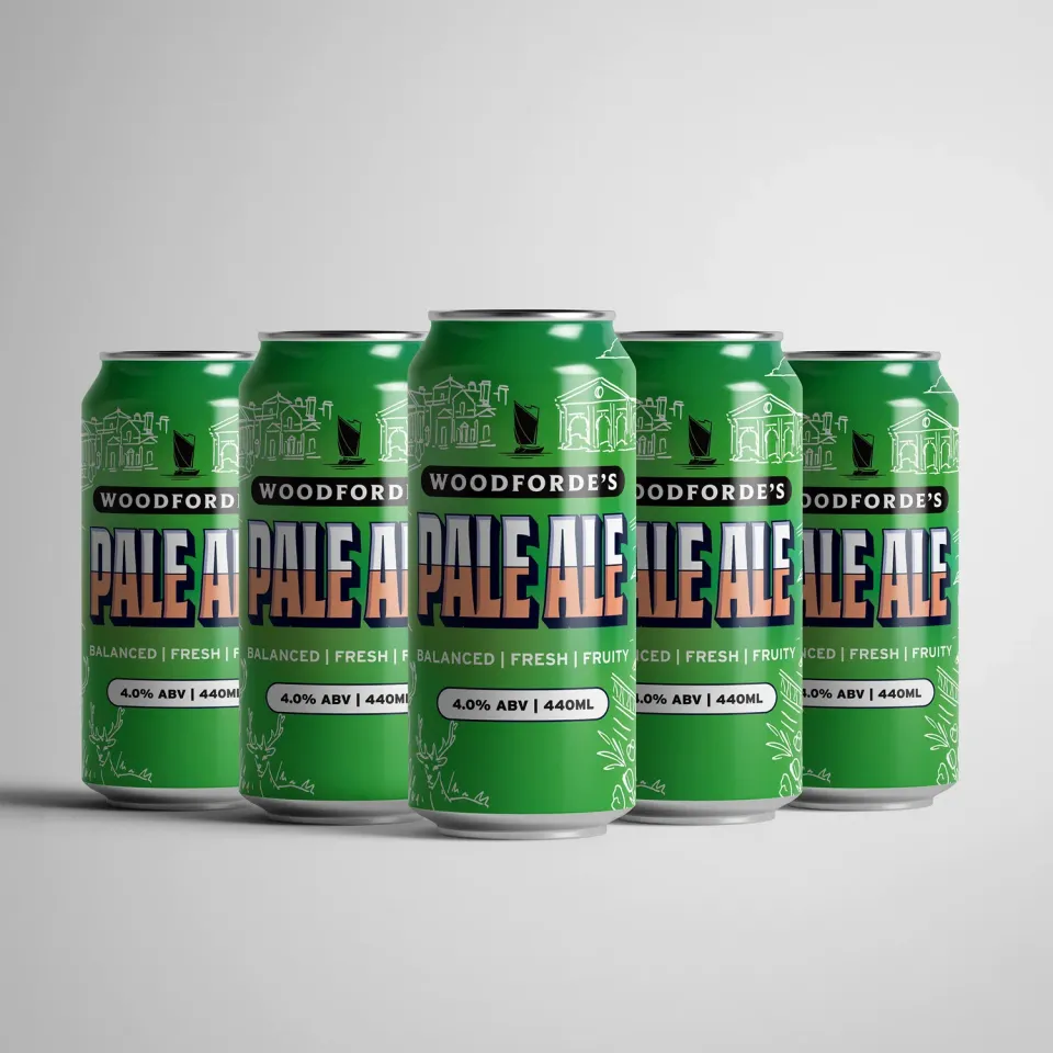 Woodforde's Pale Ale birra 12x440ml 4.0% fruttata