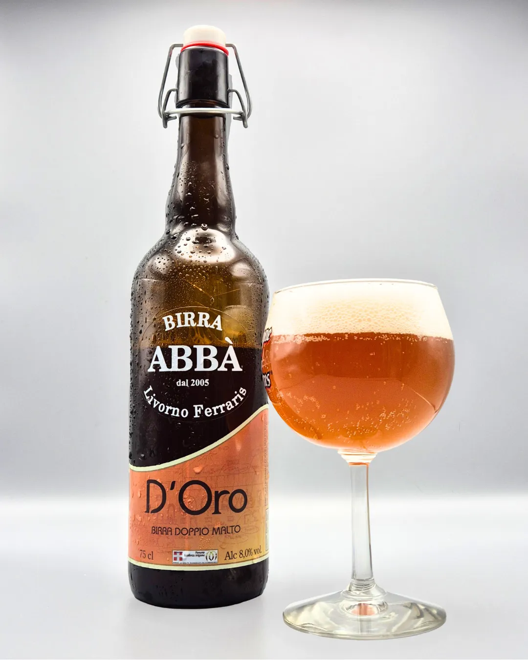 Birra Abba D'Oro birra 75cl dolce e vellutata