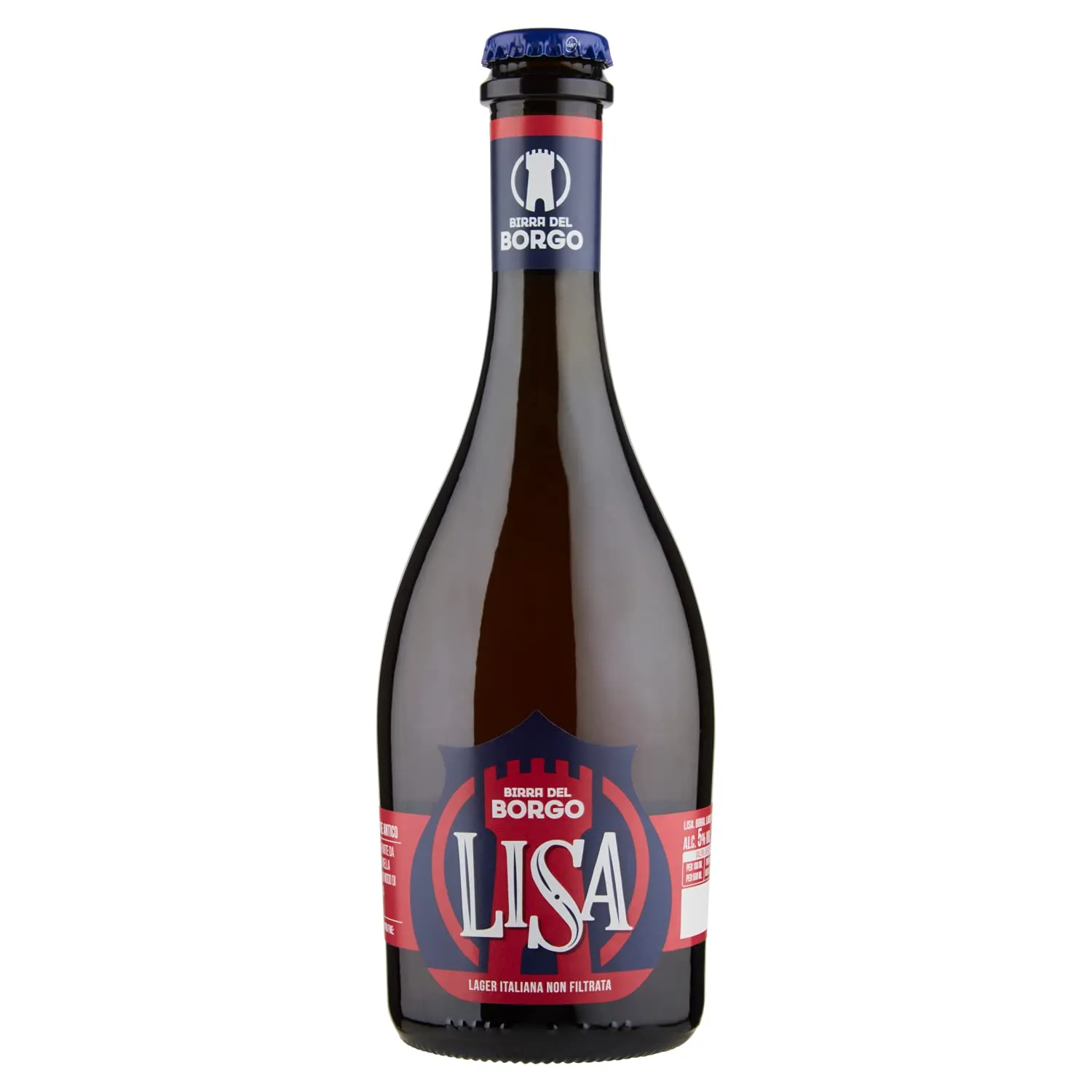 Birra del Borgo Lisa Birra Lager 12x50cl non filtrata