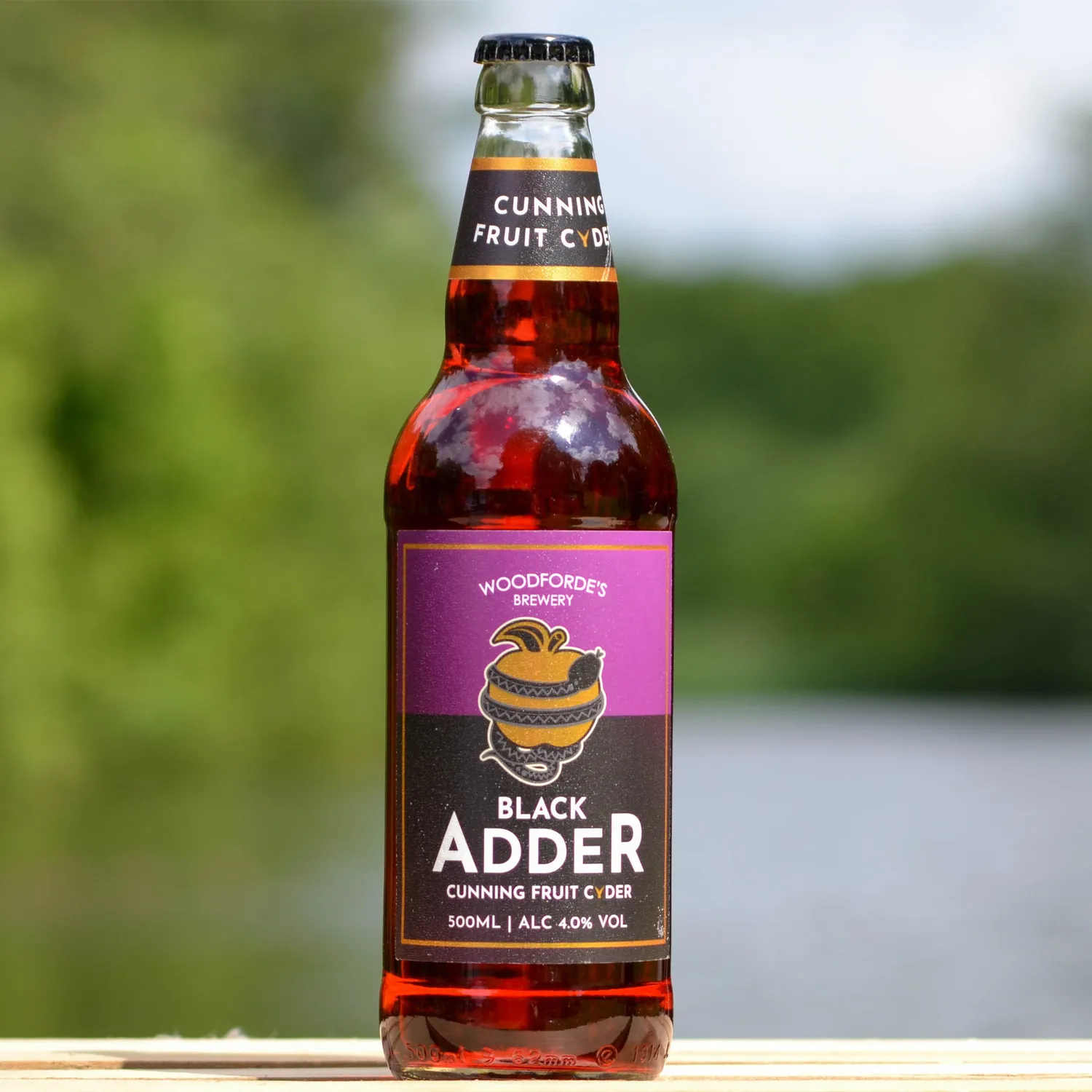 Woodforde's Black Adder sidro 4% frutti scuri