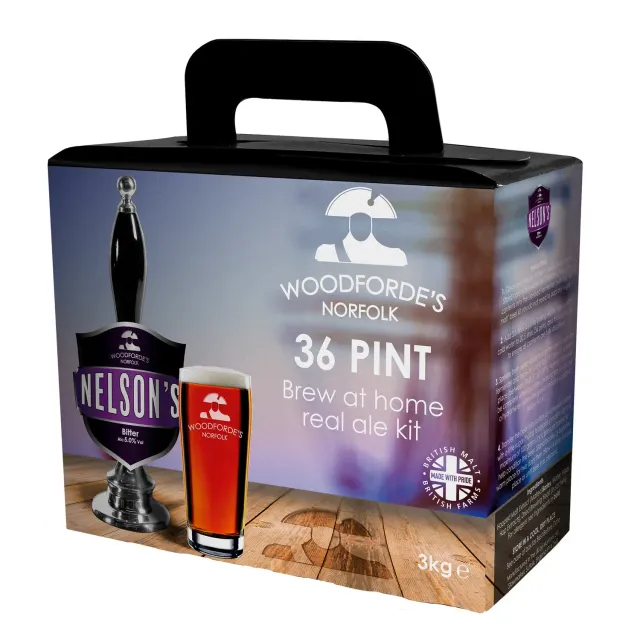 Woodforde's Nelson's Revenge kit bitter 5% agrumata