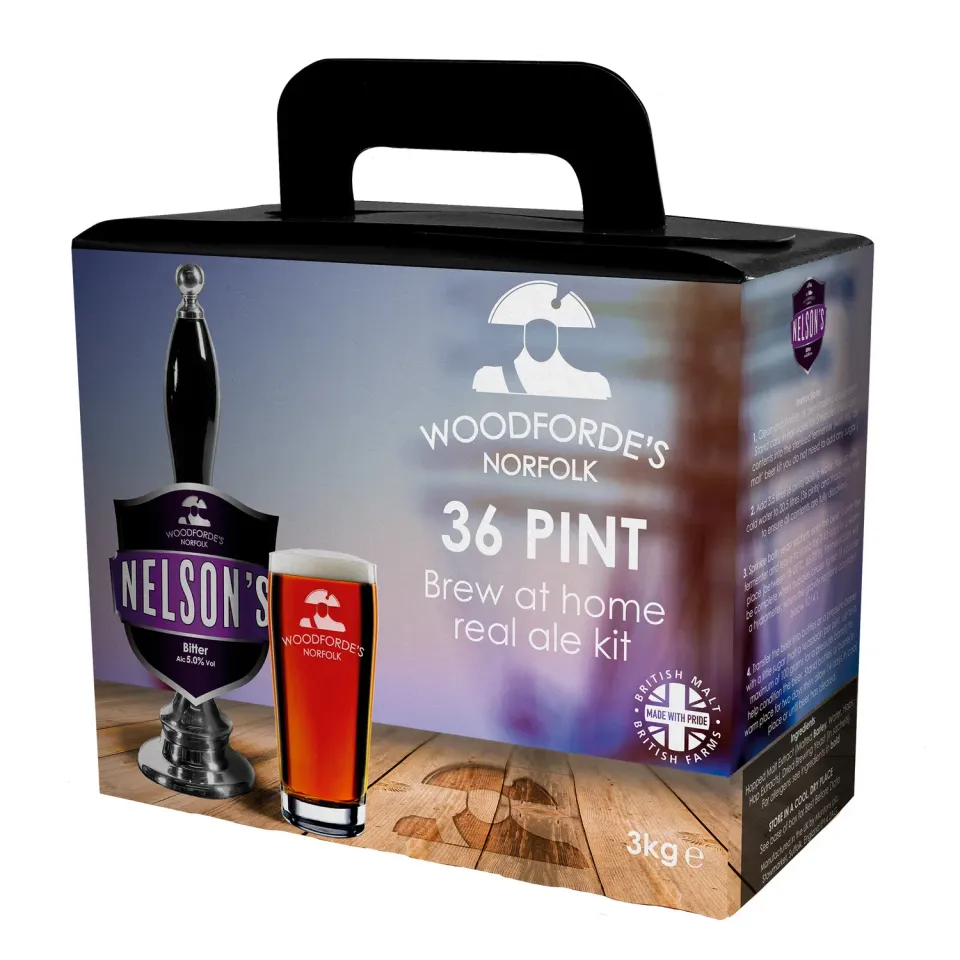 Woodforde's Nelson's Revenge kit bitter 5% agrumata