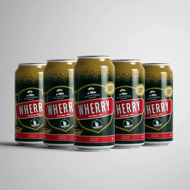 Woodforde's Wherry birra amber ale 12x440ml maltata
