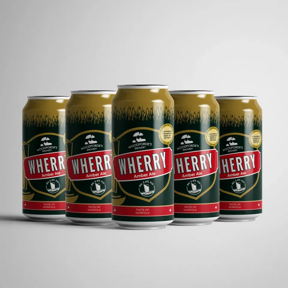 Woodforde's Wherry birra amber ale 12x440ml maltata