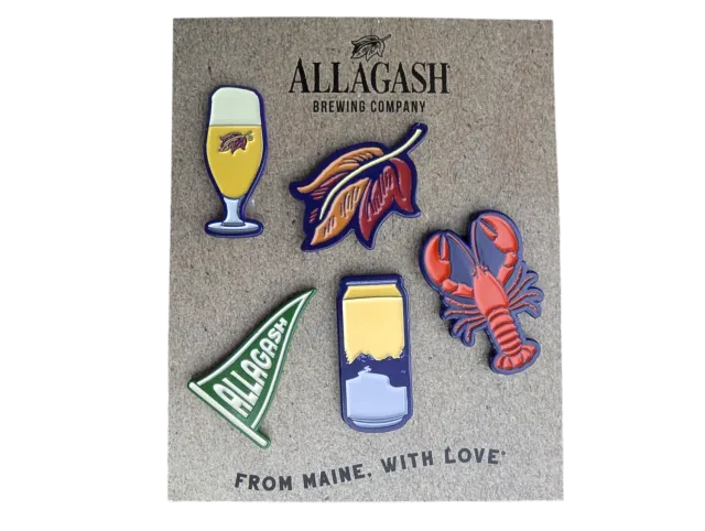 Allagash Enamel Pin Pack spille smaltate birra