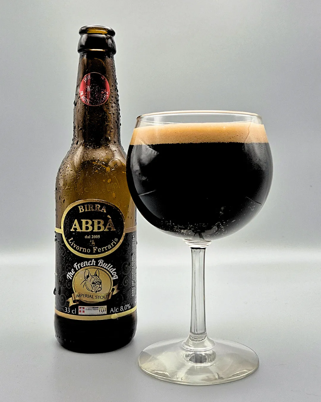 Birra Abba The French Bulldog Whisky birra 33cl