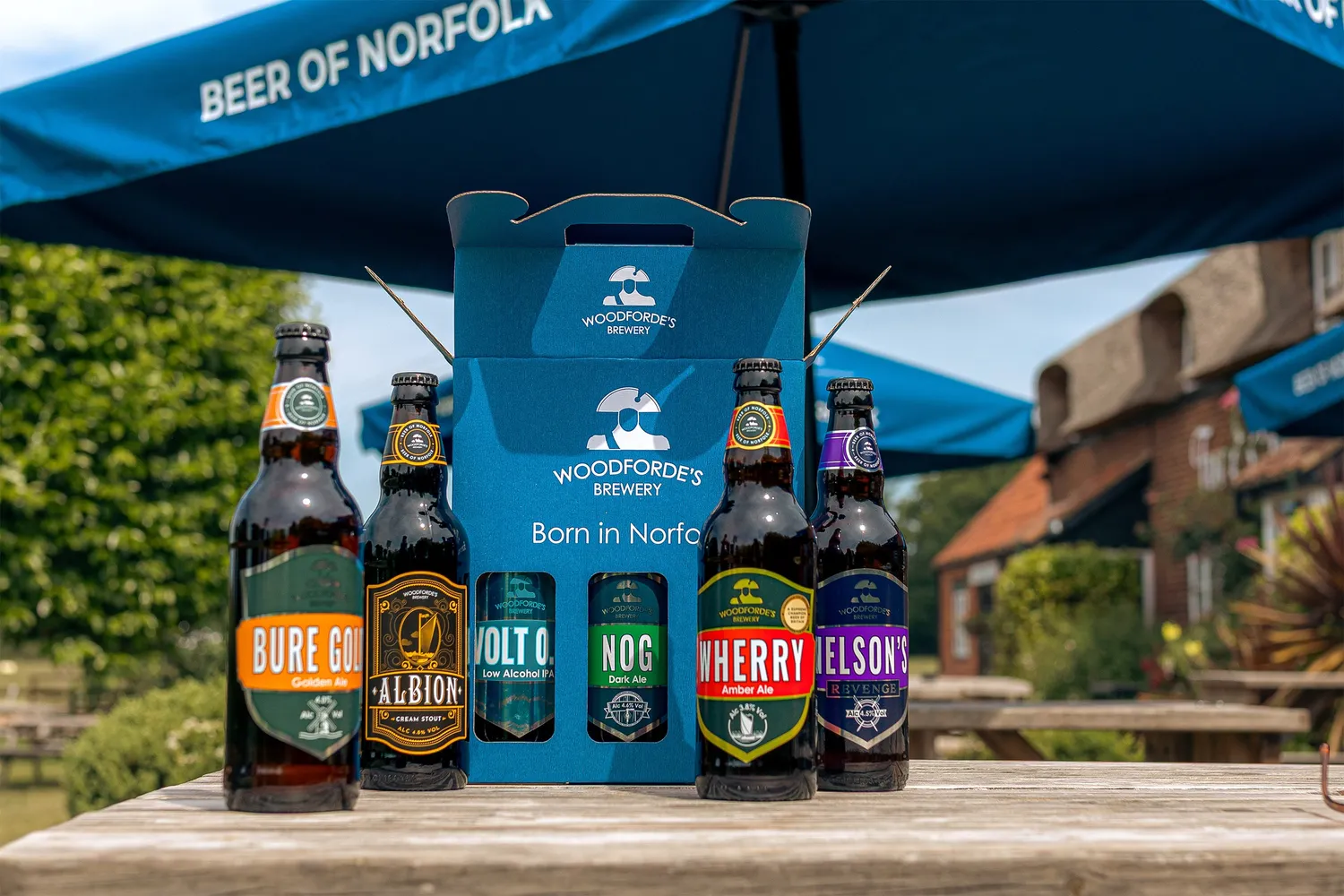 Woodforde's Mixed Case birra mista 6 bottiglie assortite