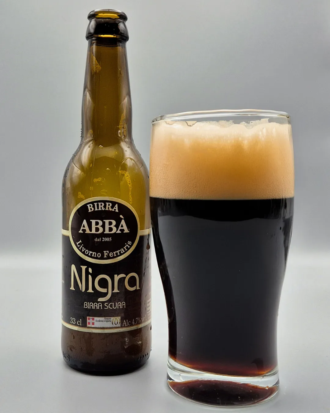 Birra Abba Nigra birra 33cl tostata e secca