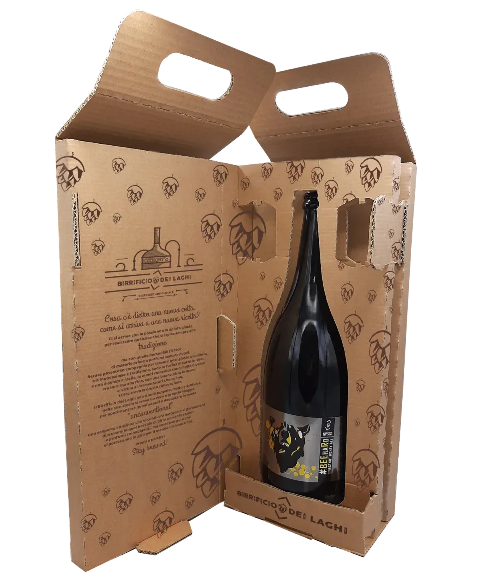 Birrificio dei Laghi Beehard Biere de Garde birra Magnum miele