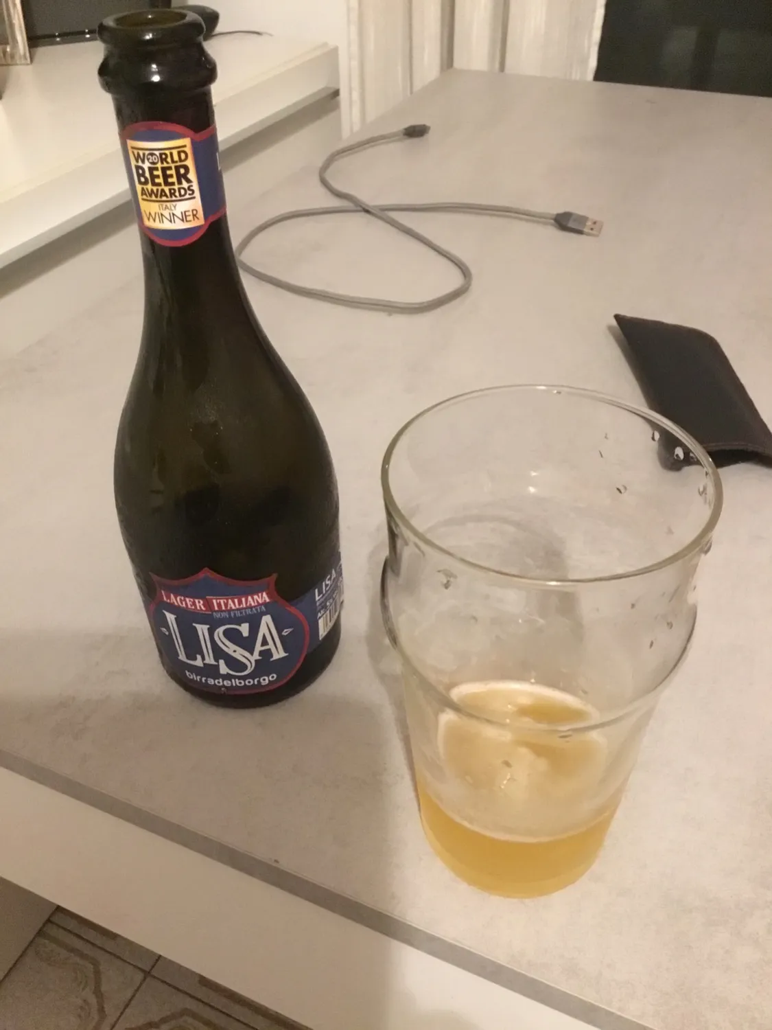Birra del Borgo Lisa Birra Lager 12x50cl non filtrata