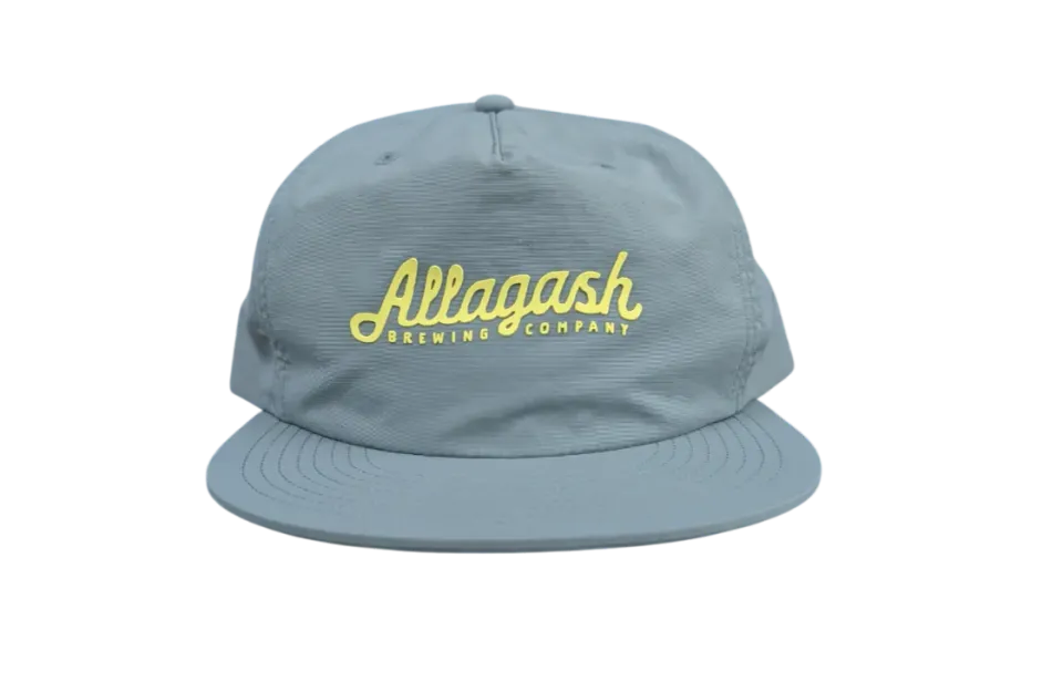 Allagash Mineral Blue Surf Cap cappellino in twill