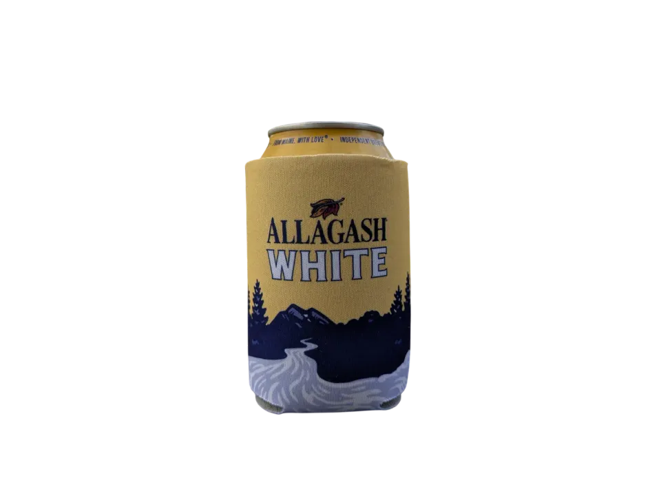Allagash White Can Coozie coprilattina