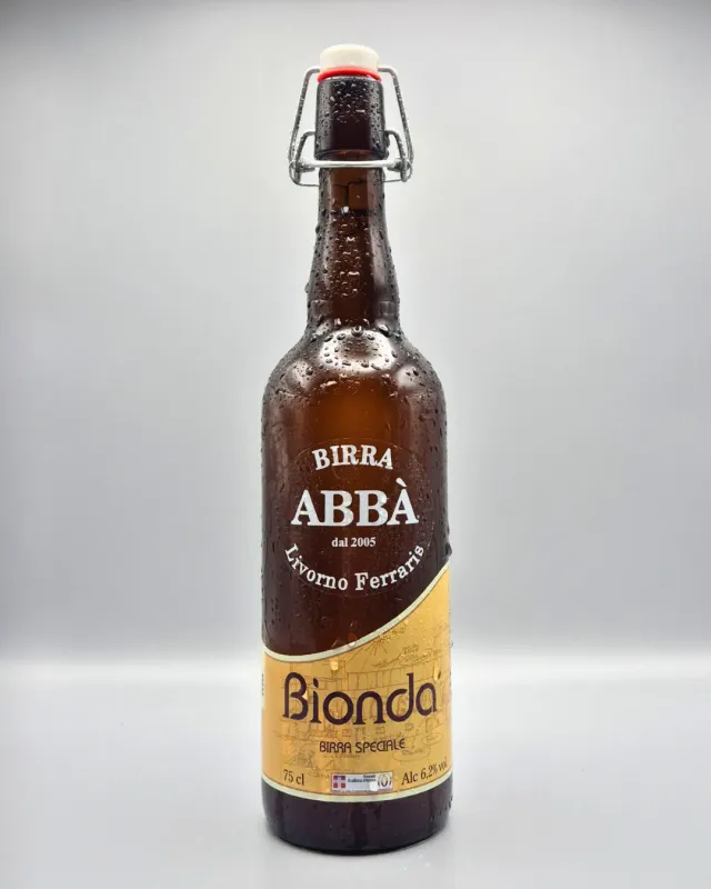 Abba Bionda Speciale birra 75cl agrumata
