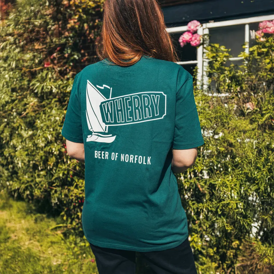Woodforde's Wherry t-shirt cotone bio unisex