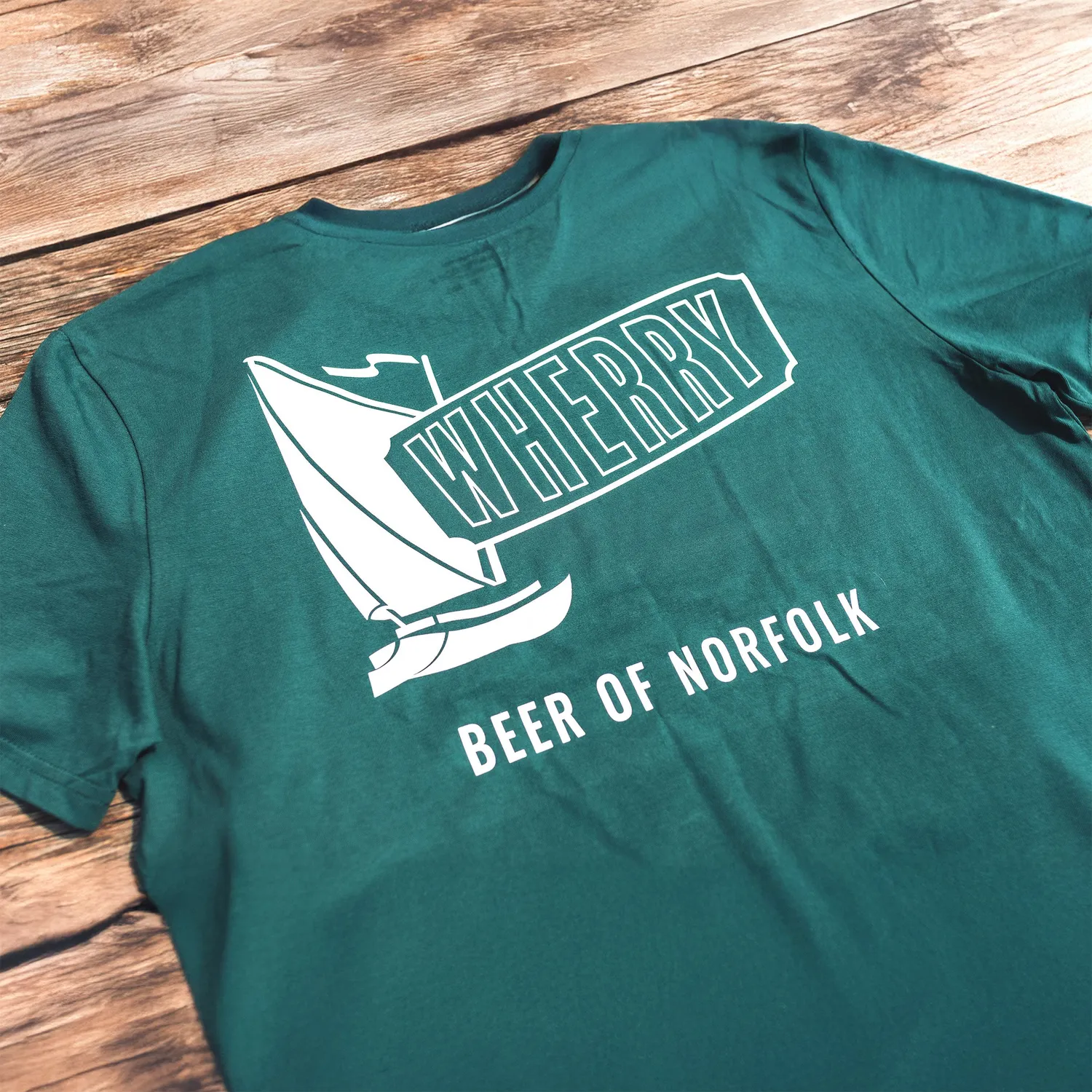 Woodforde's Wherry t-shirt cotone bio unisex