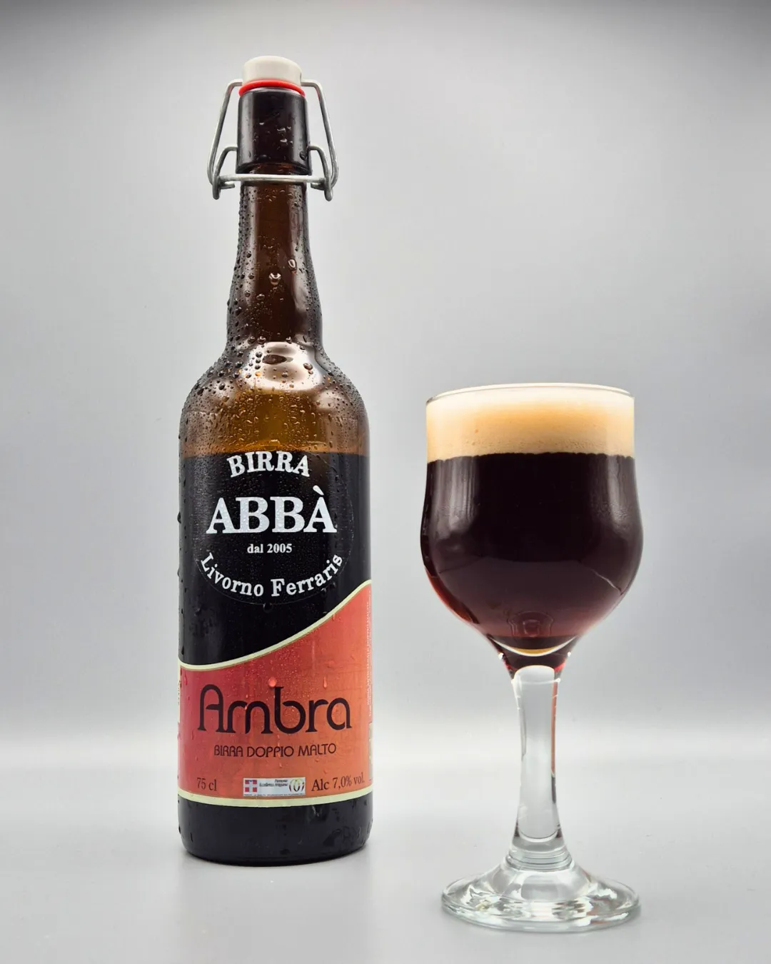 Birra Abba Ambra Birra 75cl al caramello