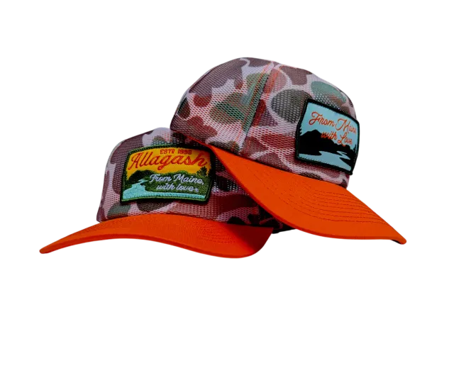 Allagash Family Camo cappello mimetico cotone