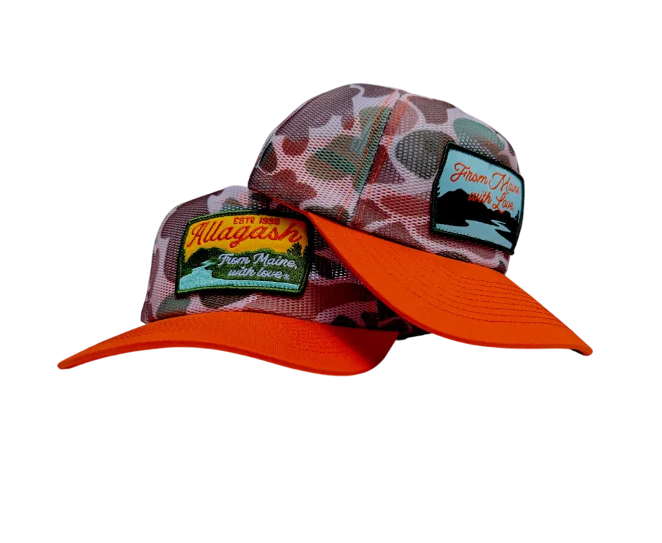 Allagash Family Camo cappello mimetico cotone