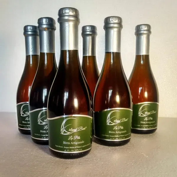 Erland Beer La Pils birra 6 bottiglie 33 cl bionda