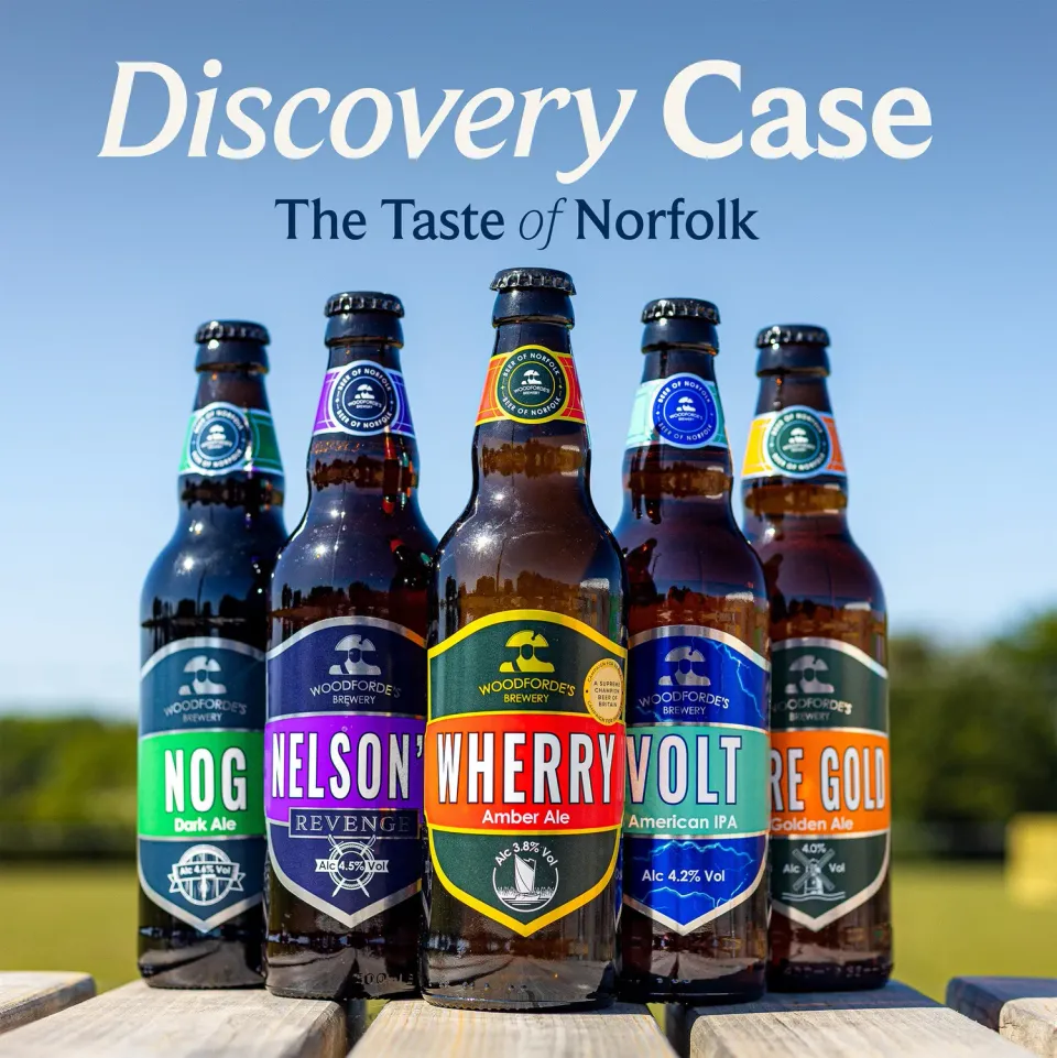 Woodforde's Discovery Case birra 12x500ml mista