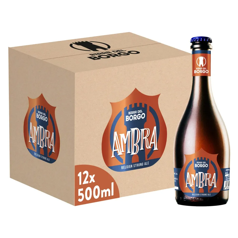 Birra del Borgo Ambra Birra Strong Ale 12x50cl 7%