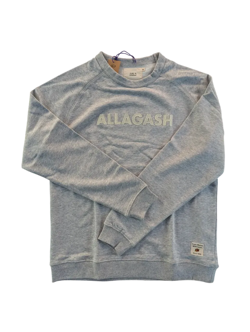 Allagash Applique Crewneck felpa girocollo