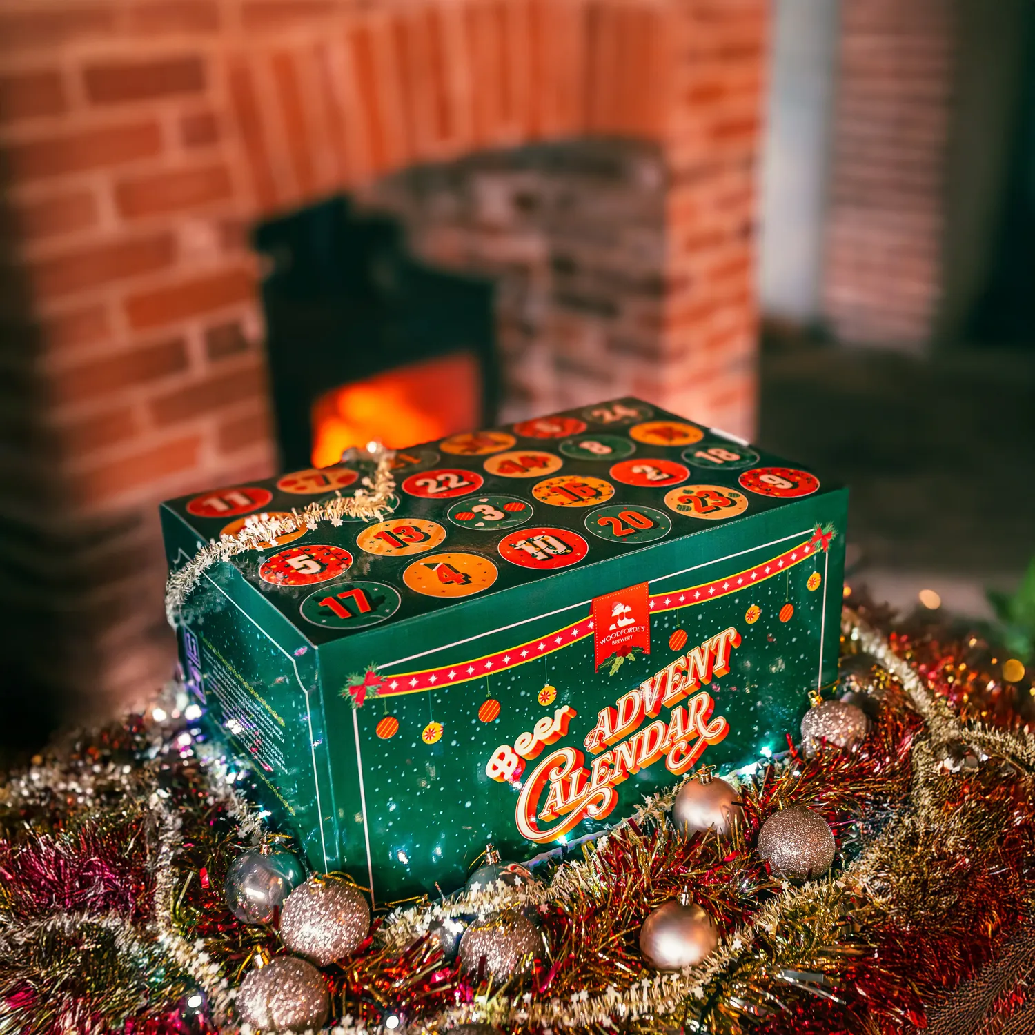 Woodforde's Advent calendario birra 24 birre miste natalizio
