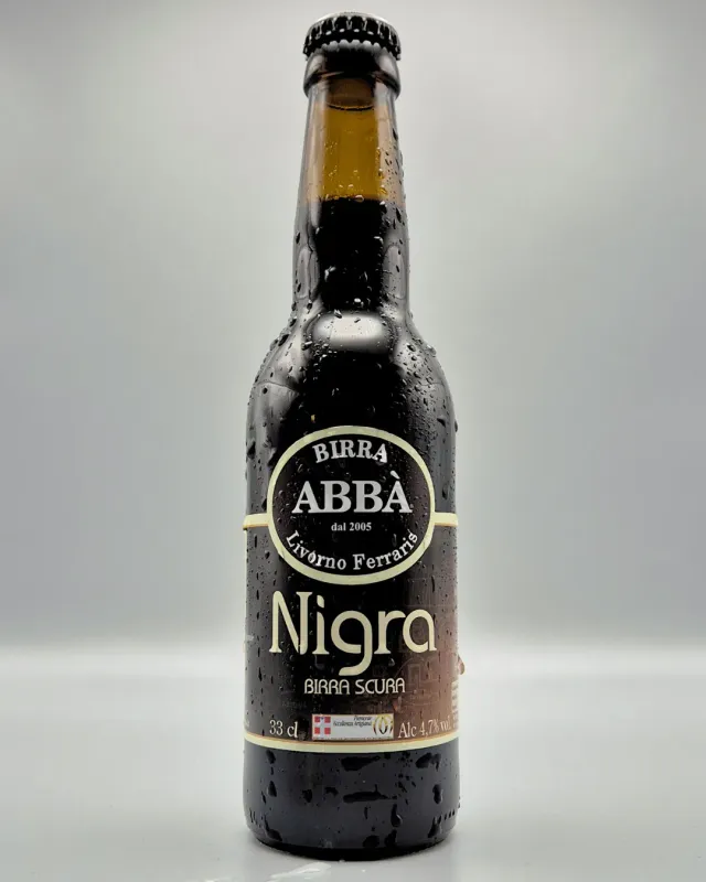 Birra Abba Nigra birra 33cl tostata e secca