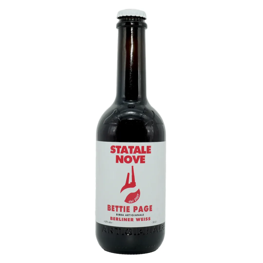 StataleNove Bettie Page birra rossa 50 cl lampone